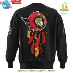 Ottawa Senators Indigenous Culture Celebration Special Sweatshirt