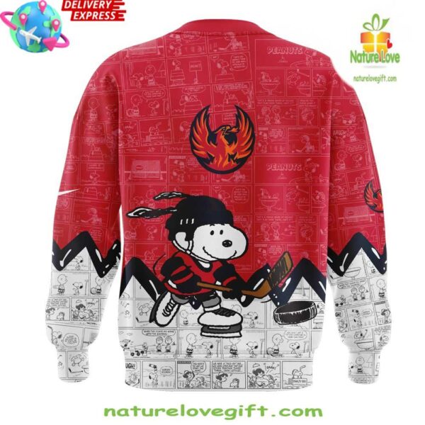 Peanuts 75th Anniversary Coachella Valley Firebirds Sweatshirt