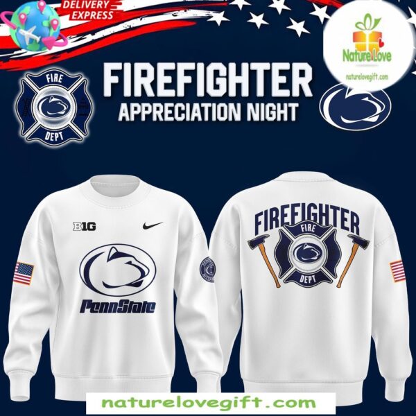 Penn State Nittany Lions Firefighter Appreciation Sweatshirt