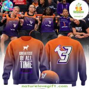Phoenix Mercury GOAT P3riodt Sweatshirt WNBA Fan Gear