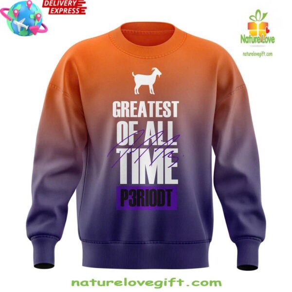 Phoenix Mercury GOAT P3riodt Sweatshirt WNBA Fan Gear