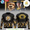 Providence Bruins Black Teddy Bear Sweatshirt