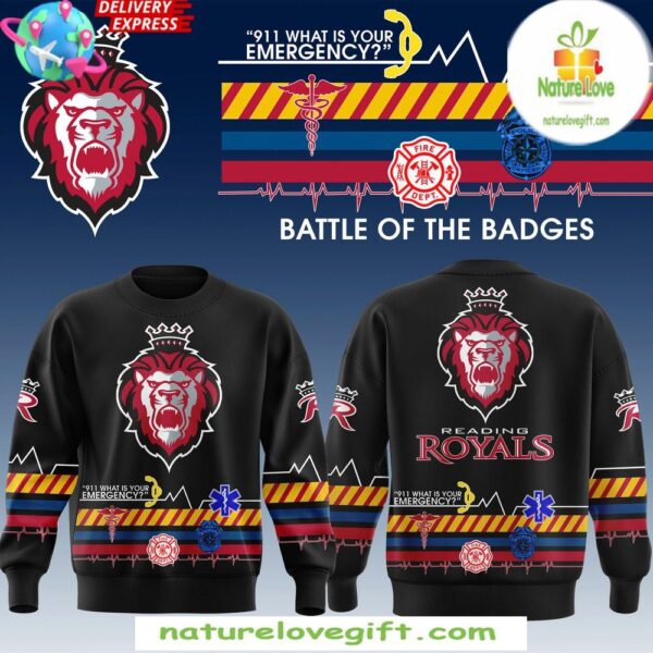 Reading Royals 2025 Battle of the Badges Sweatshirt