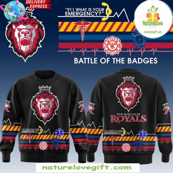 Reading Royals Battle of the Badges 2025 Sweatshirt