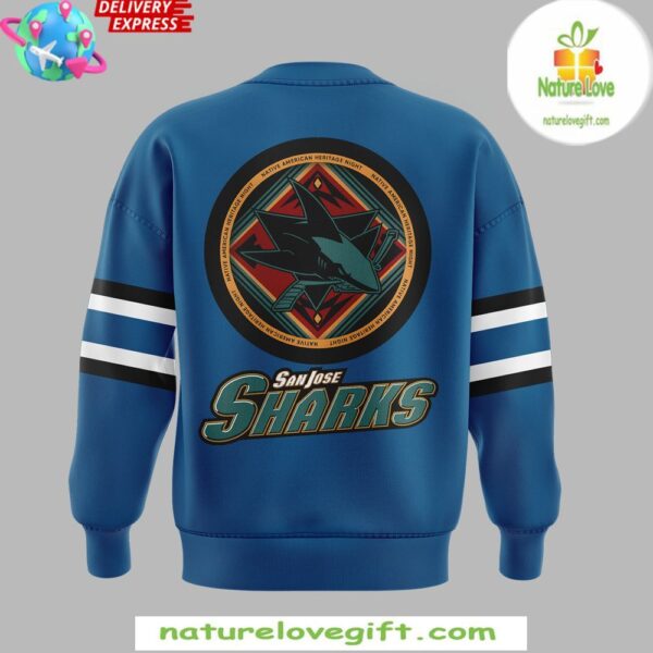 San Jose Sharks Heritage Night Sweatshirt Native American