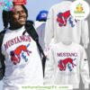 SMU Mustangs Nike White Football Sweatshirt