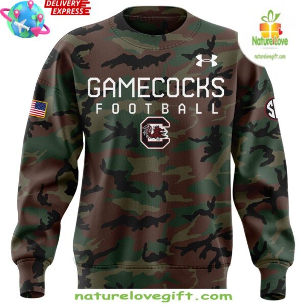 South Carolina Gamecocks 2025 Military Appreciation Sweatshirt