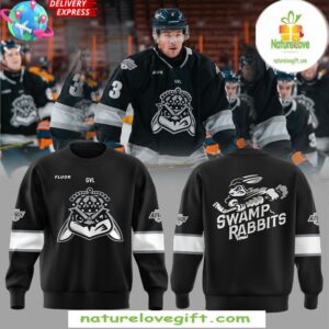 Swamp Rabbits 2025 King Sweatshirt Greenville Hockey Fan Gear