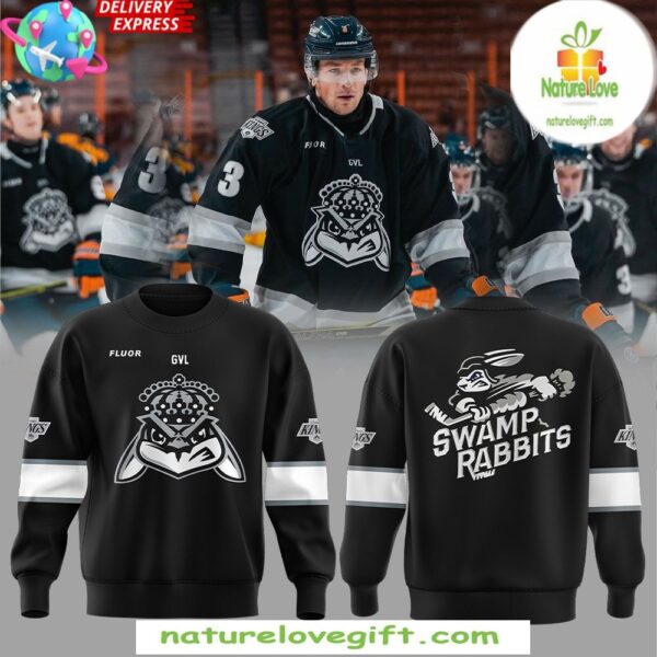 Swamp Rabbits 2025 King Sweatshirt Greenville Hockey Fan Gear