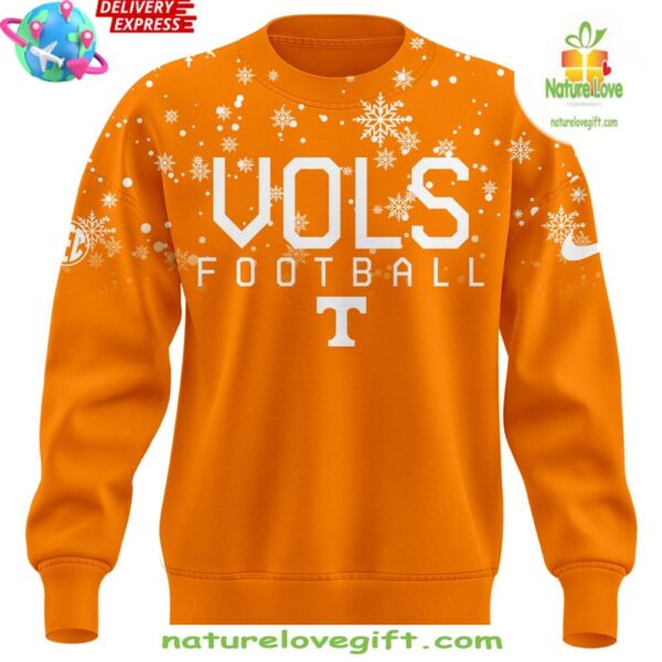Tennessee Volunteers Christmas Sweatshirt Snowflake Edition