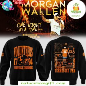 Tennessee Volunteers Morgan Wallen 2025 Black Sweatshirt
