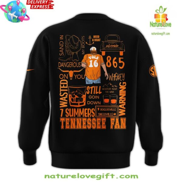 Tennessee Volunteers Morgan Wallen 2025 Black Sweatshirt