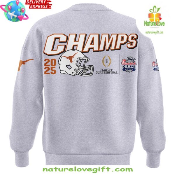 Texas Longhorns 2025 Peach Bowl Champions Sweatshirt