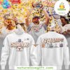 Texas Longhorns 2025 Peach Bowl White Sweatshirt Chick fil A