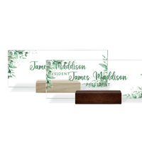 Acrylic Desk Plaque