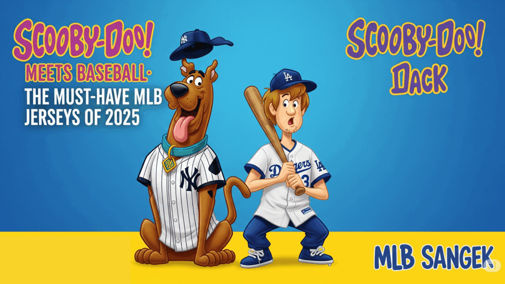 Scooby‑Doo Meets Baseball: The Must‑Have MLB Jerseys of 2025