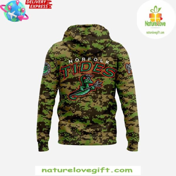Norfolk Tides 2025 Military Appreciation Hoodie
