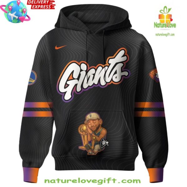 Steph Curry San Francisco Giants Hoodie Collab Special Edition