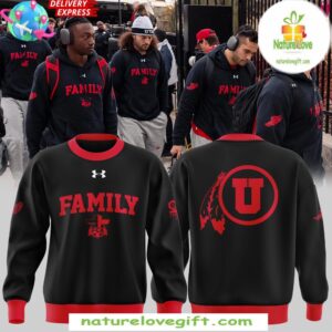Utah Utes Football Black Sweatshirt Family Forever Special Fan Gear
