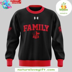 Utah Utes Football Family Forever Special Black Sweatshirt