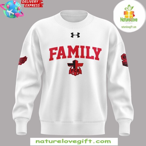 Utah Utes Football White Sweatshirt Family Forever Special