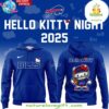 Buffalo Bills Hello Kitty 2025 Blue Hoodie NFL Fan Apparel