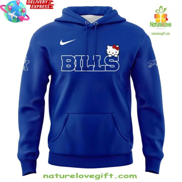 Buffalo Bills Hello Kitty 2025 Blue Hoodie NFL Fan Apparel