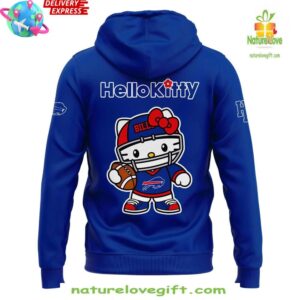 Buffalo Bills x Hello Kitty 2025 Blue Hoodie InspirDG 3