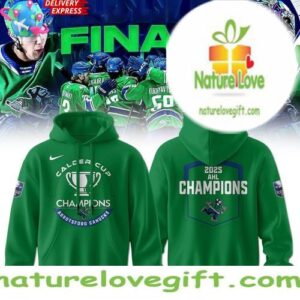 Calder Cup Champions 2025 Abbotsford Canucks Hoodie