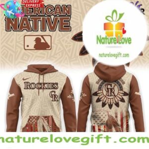 Colorado Rockies 2025 Native American Heritage Hoodie
