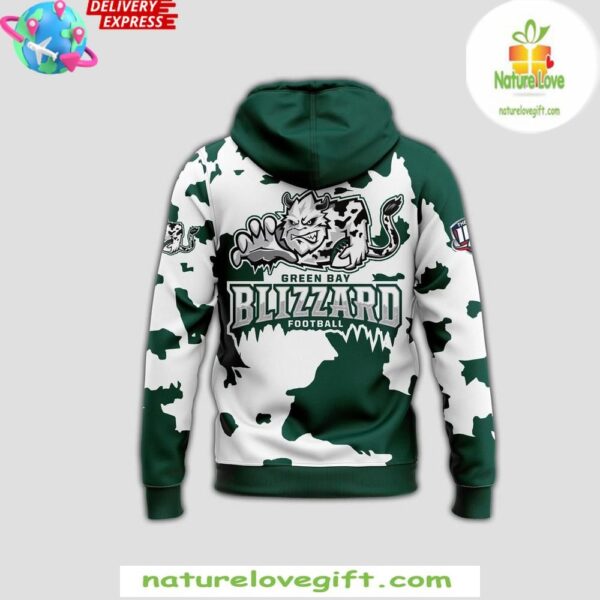 Green Bay Blizzard 2025 Dairy Night Hoodie Special Edition
