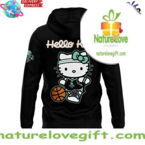 Hello Kitty x New York Liberty Black Special Hoodie InspirDG 3