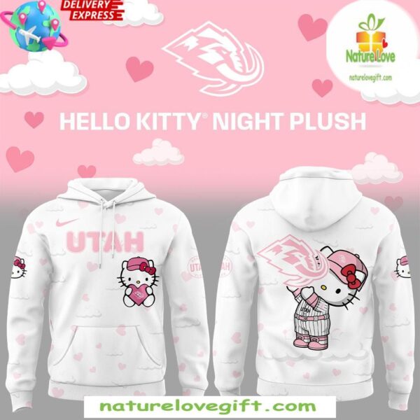 Hello Kitty Hoodie Utah Mammoth Plush 2025 Night Wear