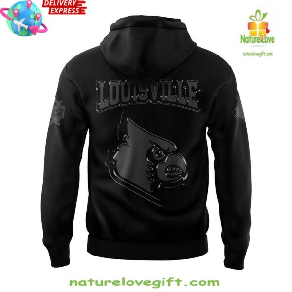Louisville Cardinals 2025 Black Hoodie Back In Black