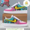 Nike Air Force 1 Ghost Rock Band Limited Edition Colorful Sneakers