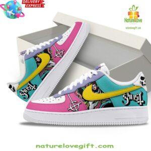 Ghost Rock Band Colorful Limited Edition Air Force 1