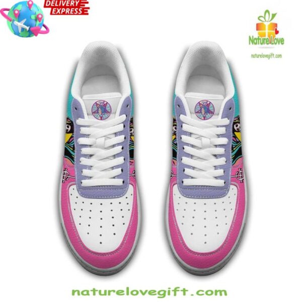 Nike Air Force 1 Ghost Rock Band Limited Edition Colorful Sneakers