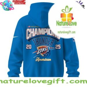 Oklahoma City Thunder 2025 NBA Finals Champions Special Hoodie InspirDG 3