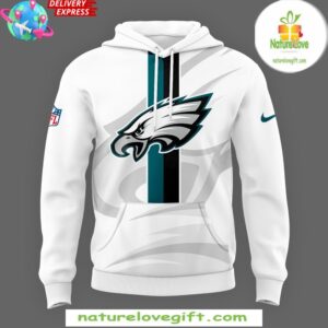 Philadelphia Eagles NFL 2025 New White Hoodie InspirDG 2