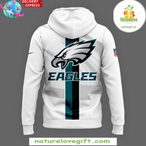 Philadelphia Eagles NFL 2025 New White Hoodie InspirDG 3