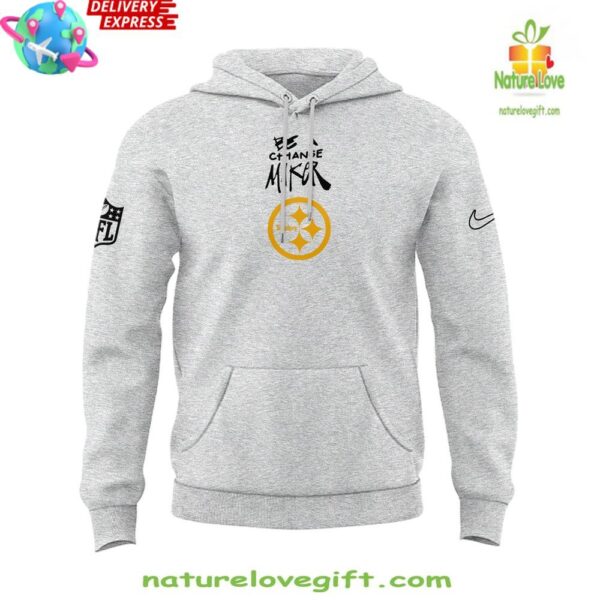 Pittsburgh Steelers Hoodie Be a Change Maker Edition NFL Fan Gear