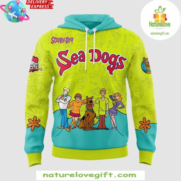 Portland Sea Dogs Scooby Doo 2025 Hoodie Fan Apparel
