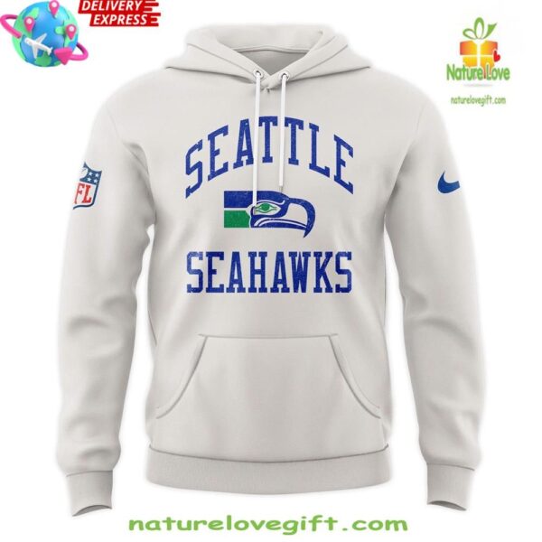 Seattle Seahawks Hoodie Logo Crewneck Sweatshirt