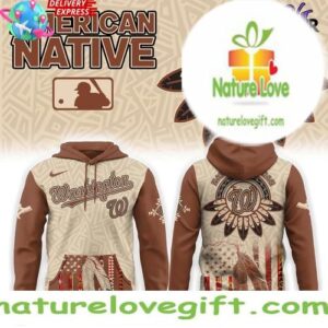 Washington Nationals 2025 Native American Heritage Hoodie