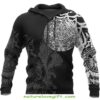 Aztec Warrior Hoodie 3D All Over Print Unisex Mexican Symbol