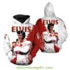 Elvis Presley 3D Hoodie Great Design Hot Tour Sweatshirt