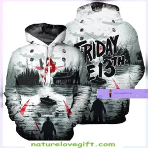 Friday The 13th Jason Voorhees 3D Hoodie All Over Print Shirt