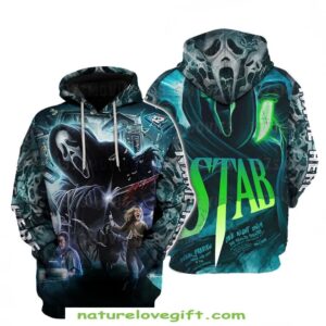 Ghostface Scream Hoodie Personalized 3D Halloween Horror Print
