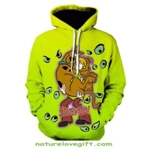 Scooby Doo Hoodie 3D Print Dog Lovers Gift US Size Mother Day
