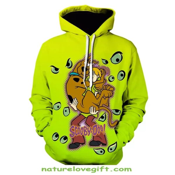 Scooby Doo Hoodie 3D Print Dog Lovers Gift US Size Mother Day